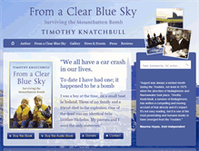 Tablet Screenshot of fromaclearbluesky.com